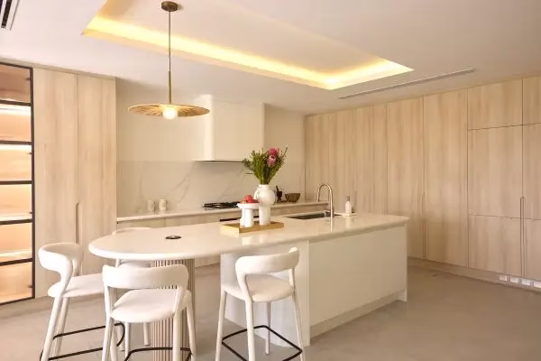 Full home renovation Al Hamra - Modern kitchen renovation