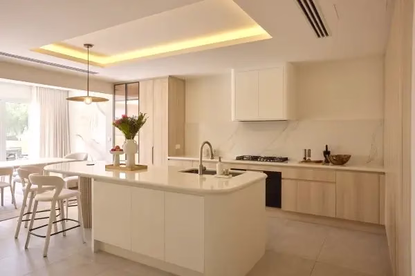 Bespoke kitchen and joinery design - Al Hamra home transformation - Tunde Hendricks Design