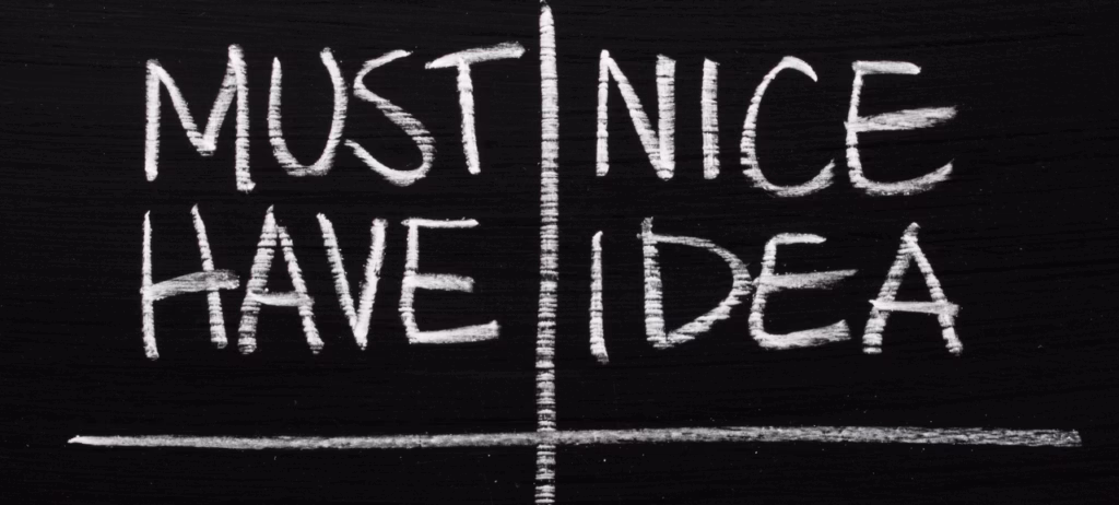 Kitchen design tip: Make a must-have/ nice to have list